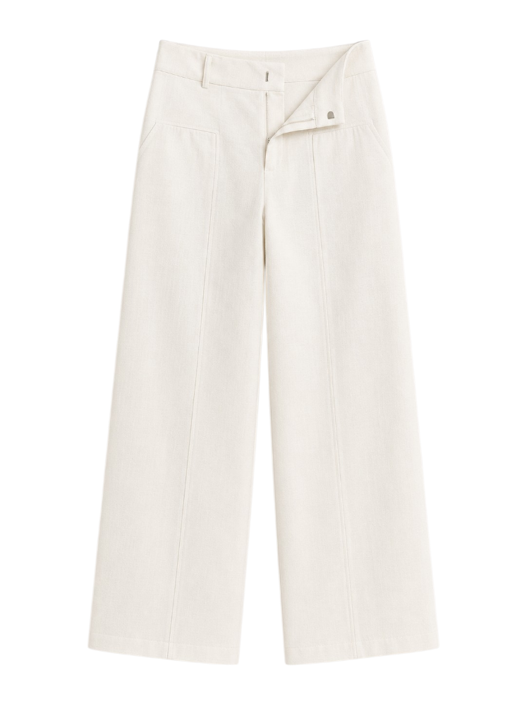 Luce – Linen Wide-Leg Trousers