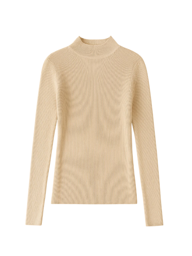 Aria - Mock-Neck Sweater