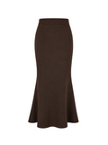 Serena – Tailored Fishtail Maxi Skirt