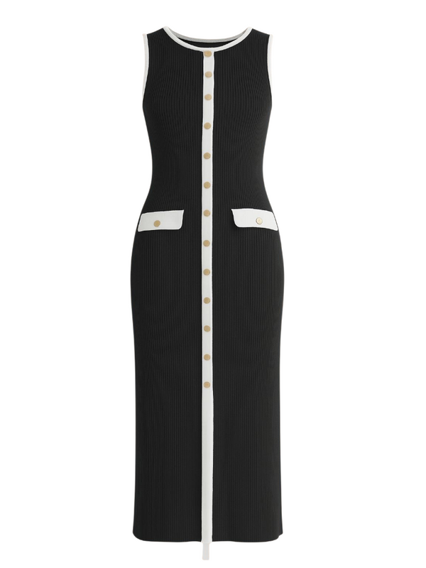 Serra – Knit Maxi Pocket Dress
