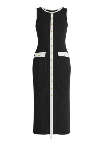 serra ladies maxi dress Serra – Knit Maxi Pocket Dress – Morano