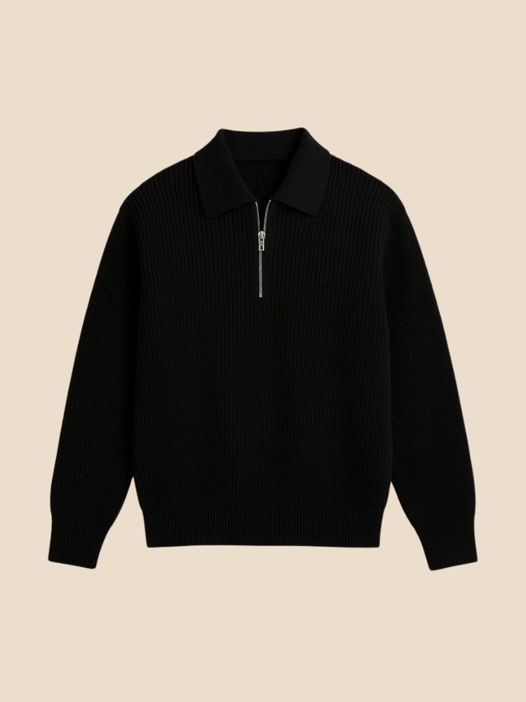 Brume – Knit Quarter-Zip Sweater