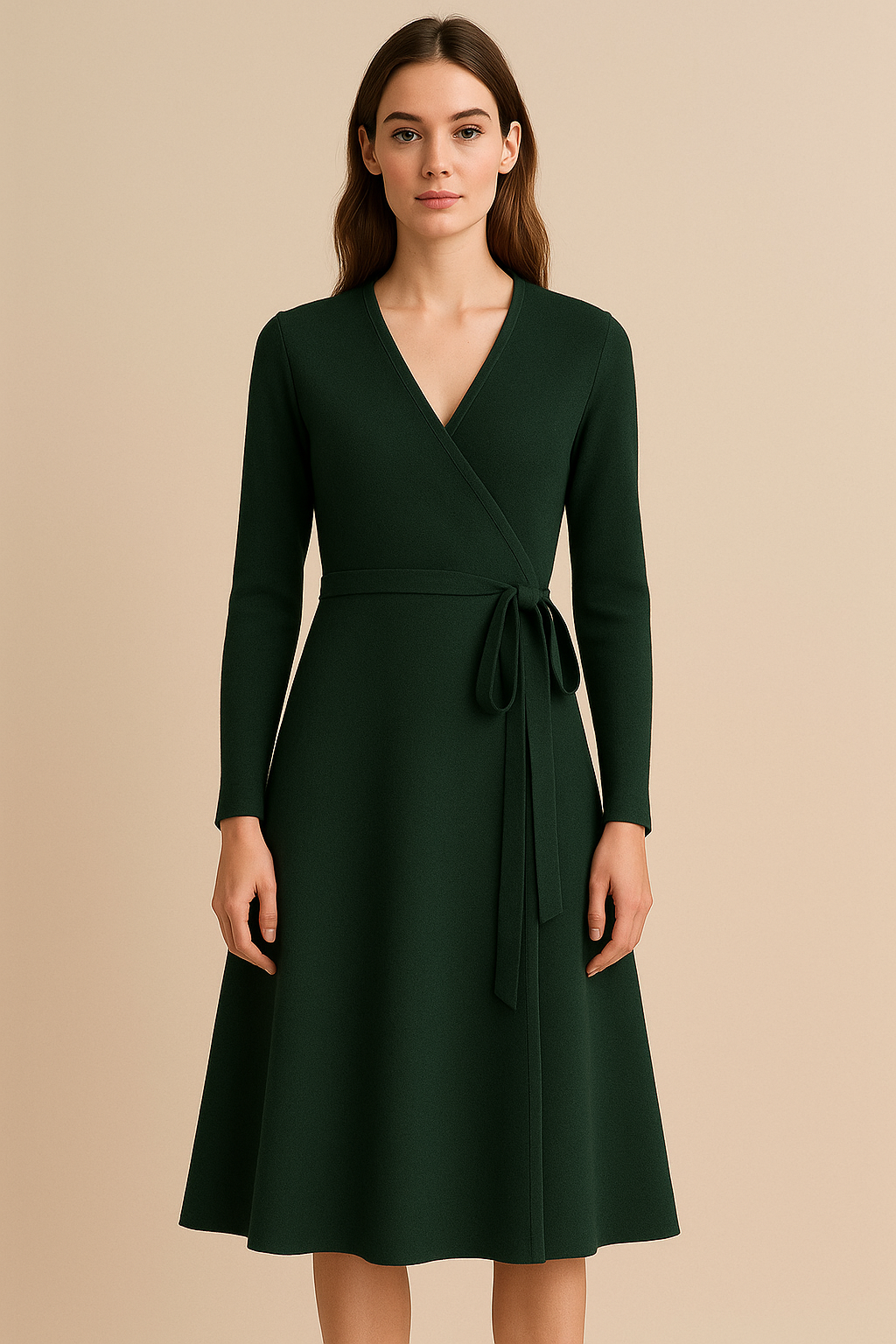 Nini - Wrap Knit Dress