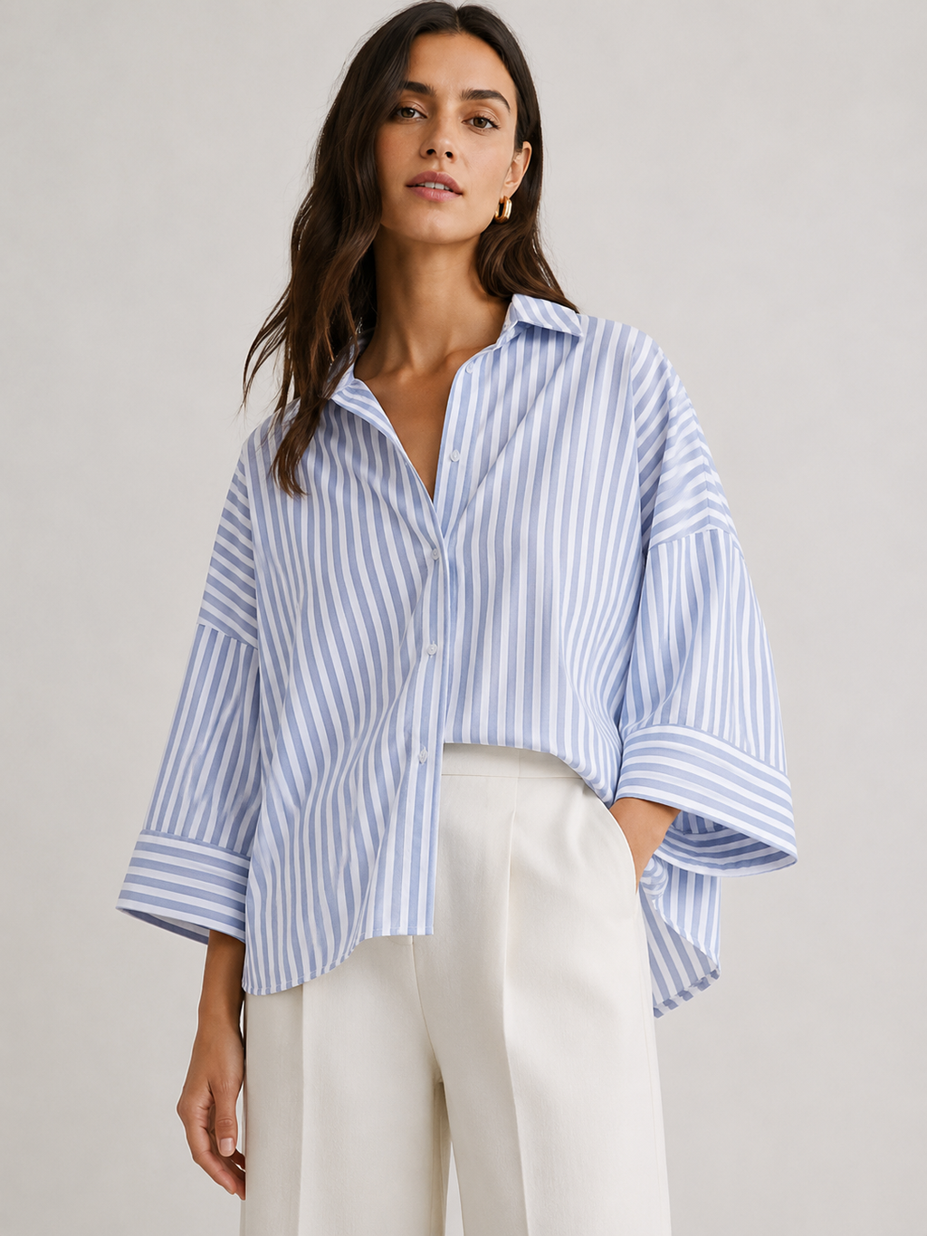 Riva – Wide-Sleeve Shirt