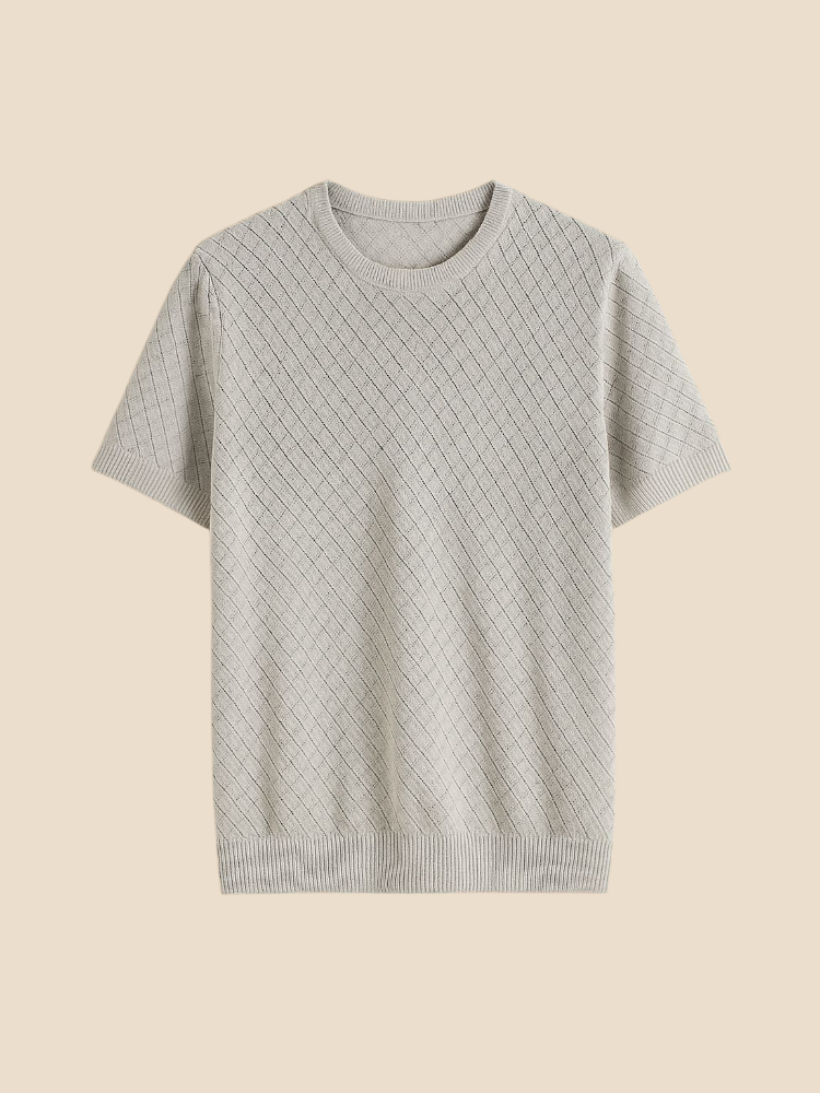 Verde – Diamond Knit T-Shirt