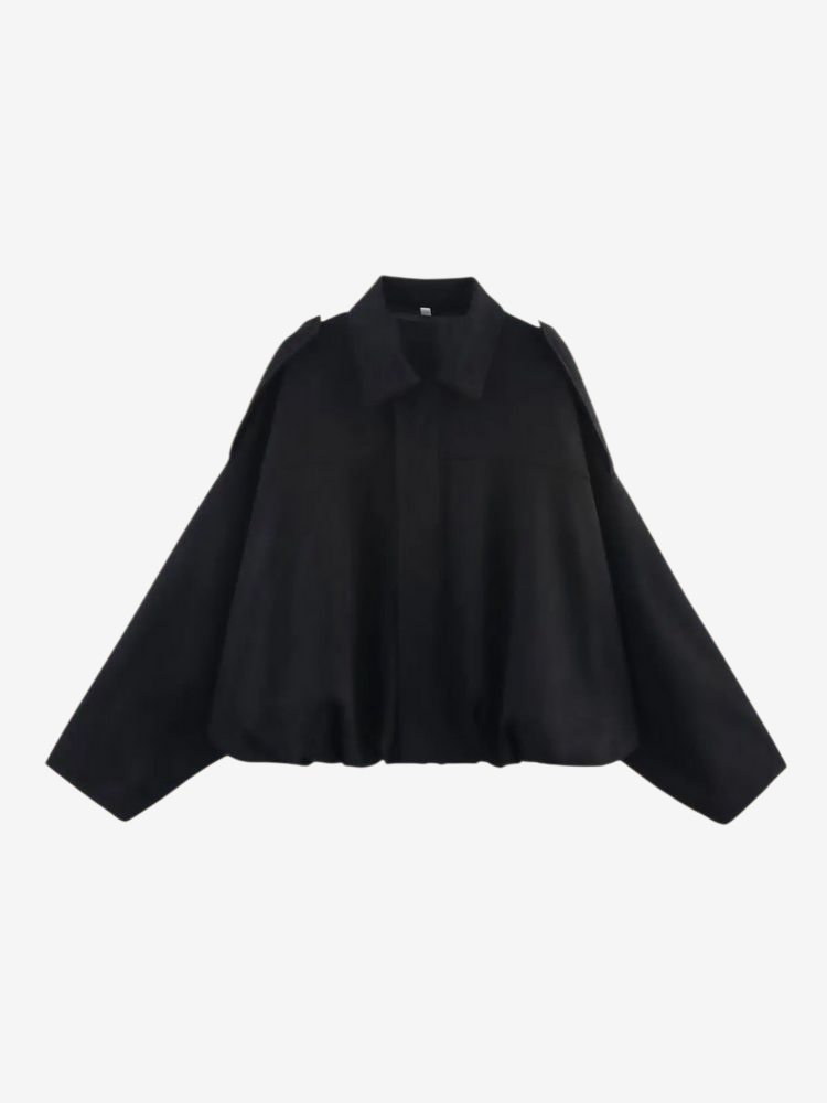 Kaia – Suede Bomber Jacket