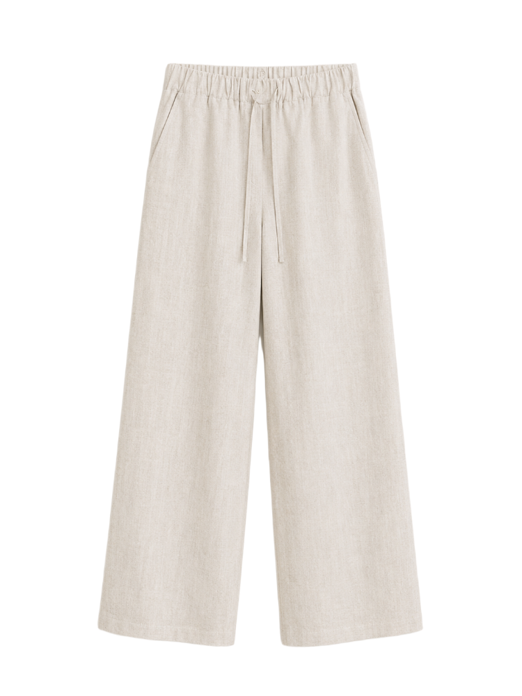 Noa – Linen Wide-Leg Trousers