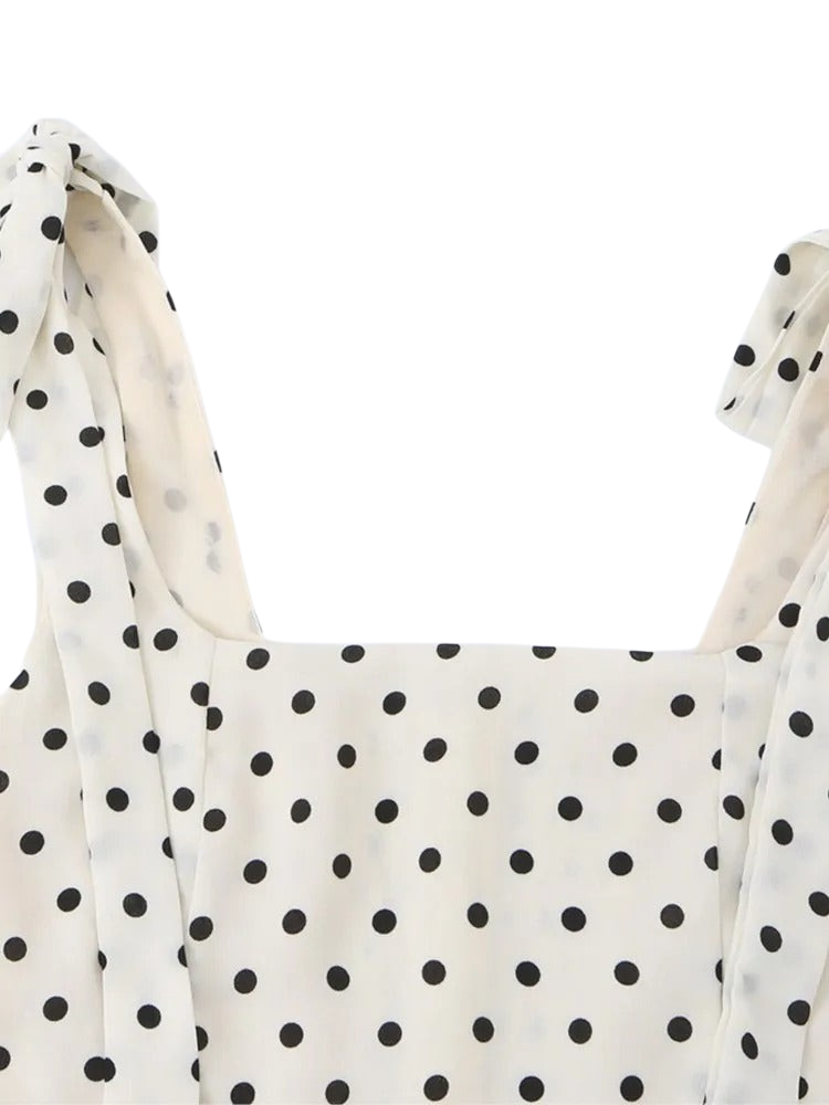 Colette – Polka Dot Midi Dress