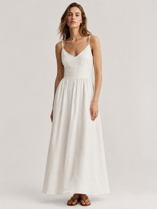 Altro – Cotton Linen Beach Maxi Dress