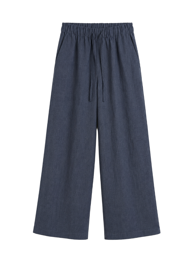 Noa – Linen Wide-Leg Trousers