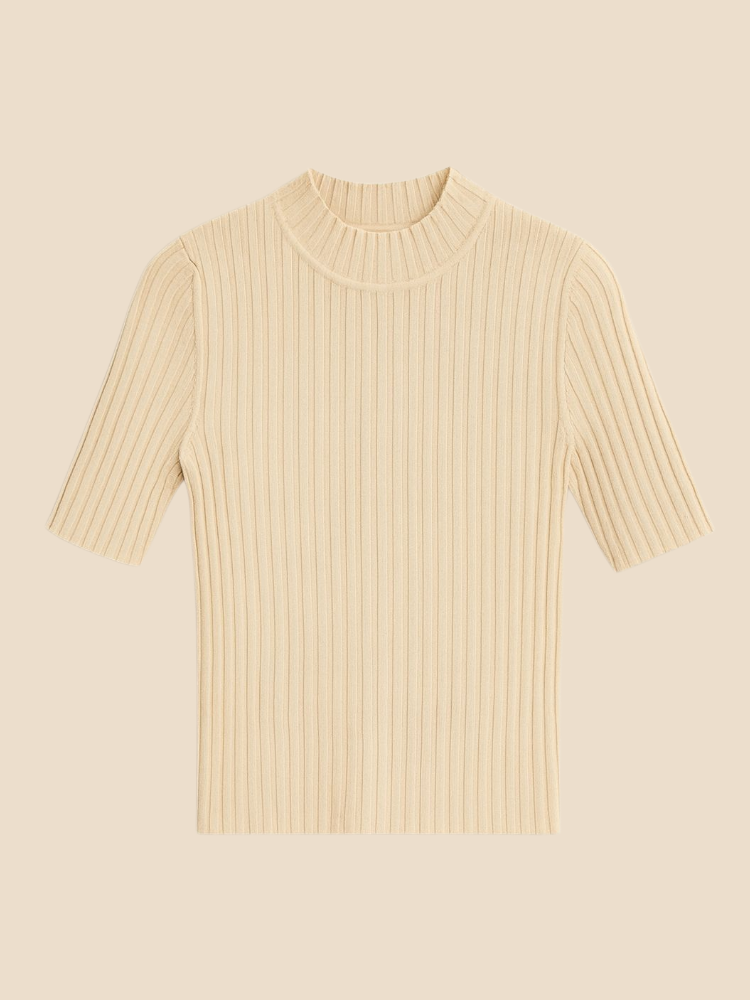 Vivo - Ribbed Knit Top