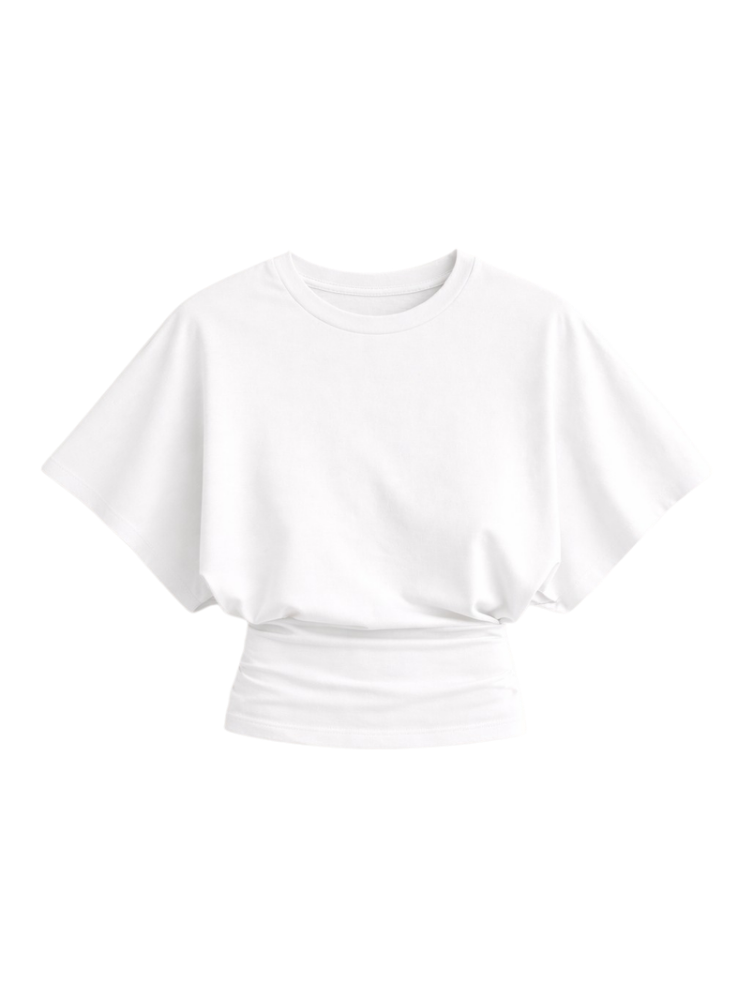 Cira – Draped Waist Tee