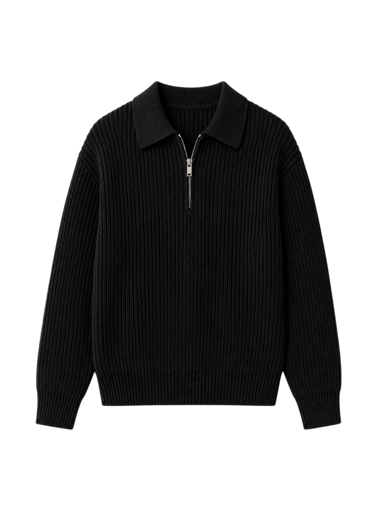 Brume – Knit Quarter-Zip Sweater