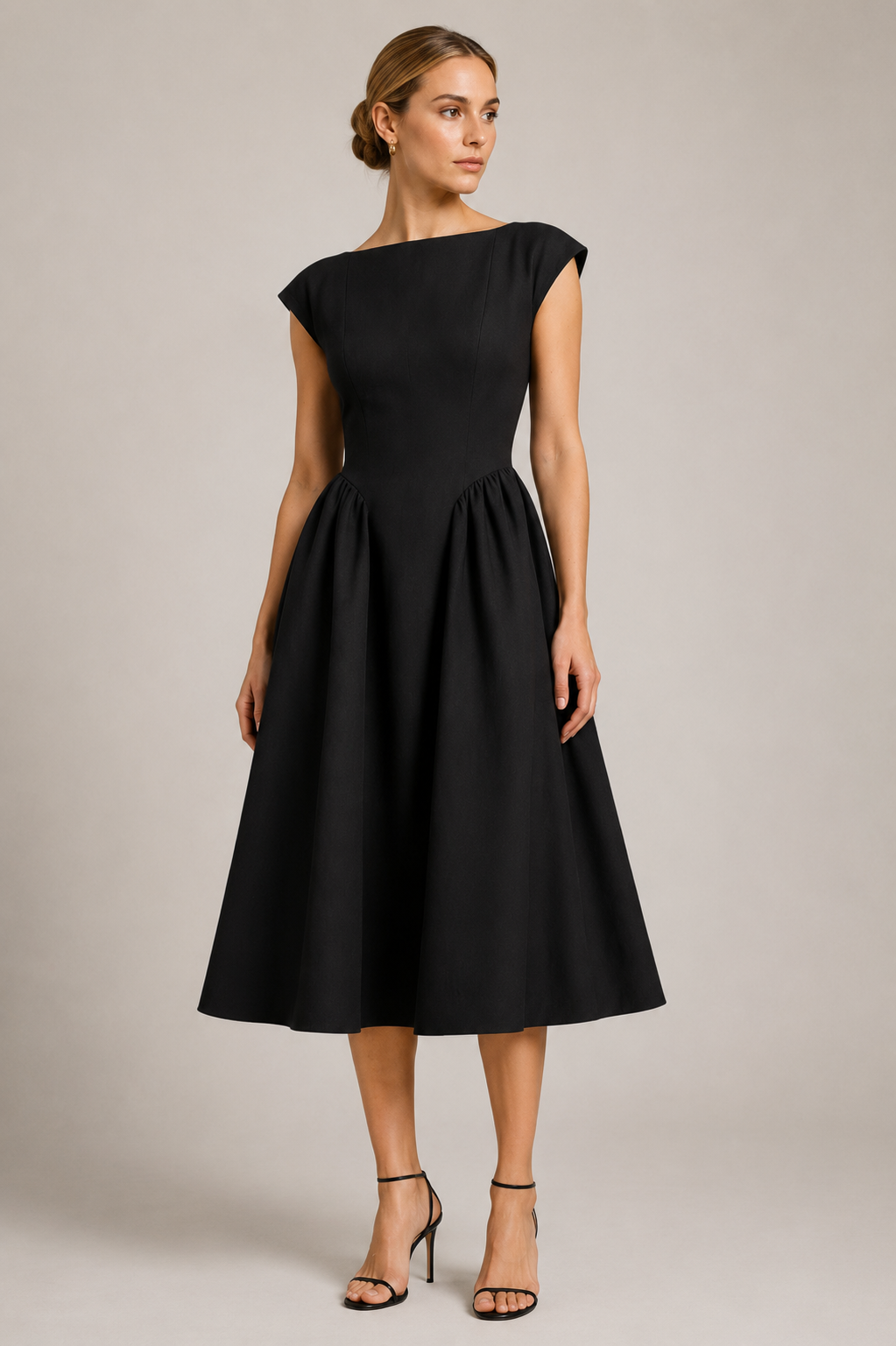 Cleo - Backless Midi Dress