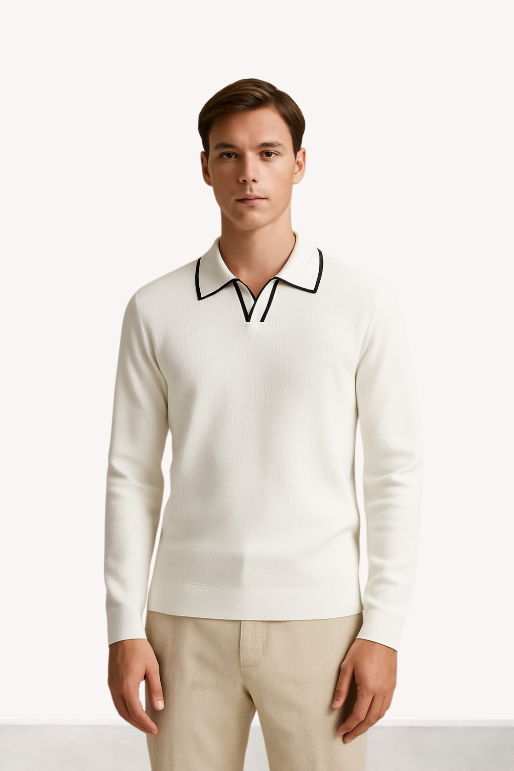 Roman - Knit Polo Sweater