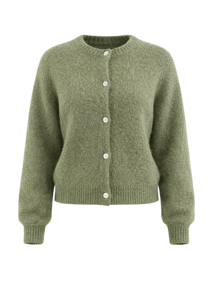 Ivy – Knit Button Cardigan