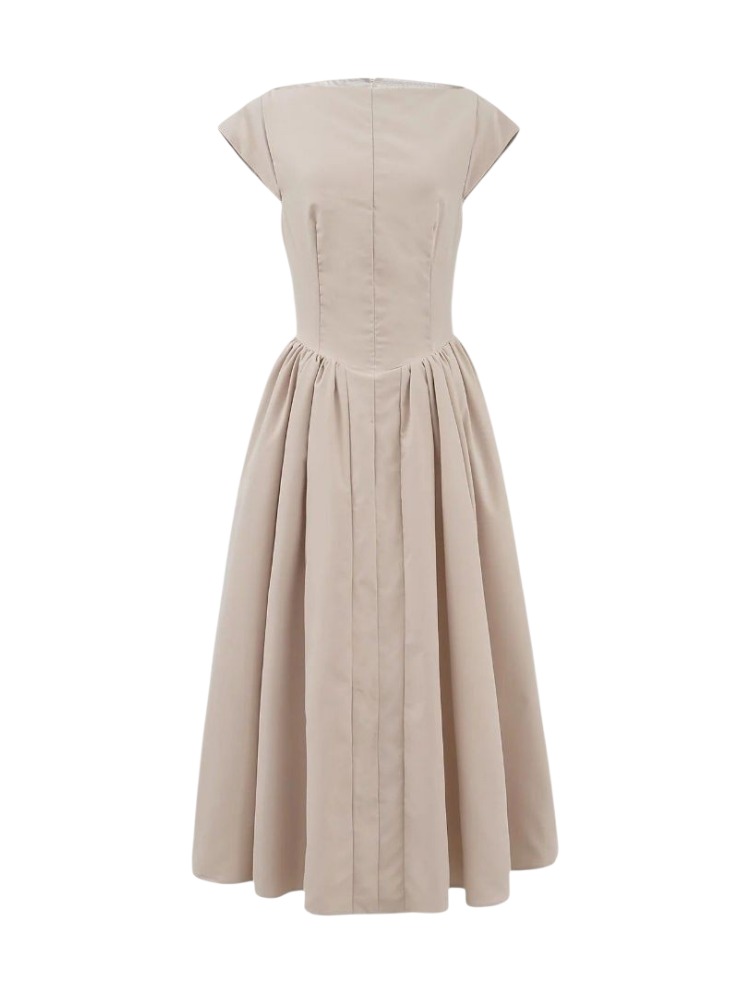 Cleo - Backless Midi Dress
