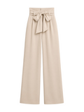 Estelle – Tie-Waist Wide-Leg Trousers