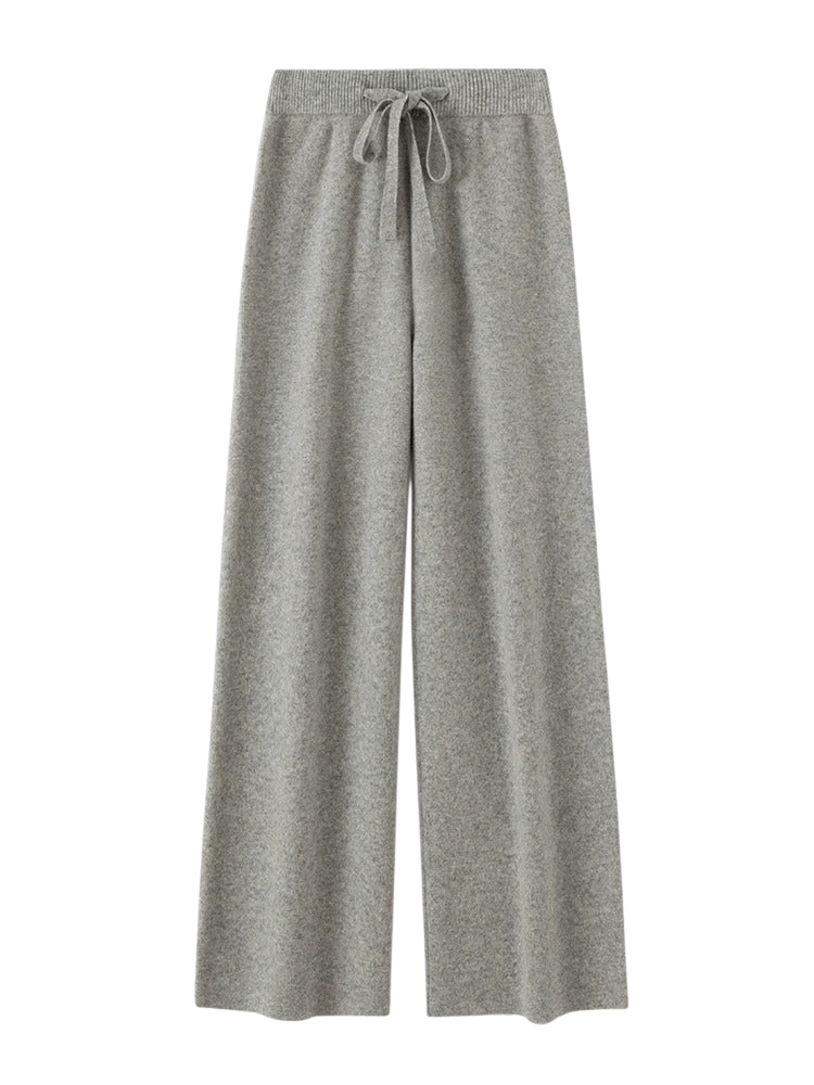 Vexo – Merino Knit Wide-Leg Pants