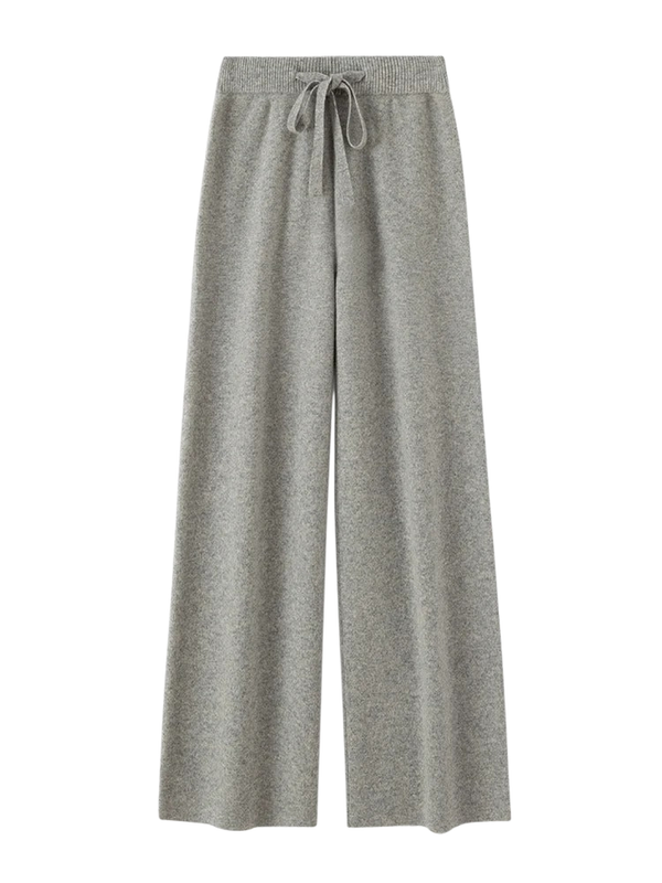 Vexo – Merino Knit Wide-Leg Pants