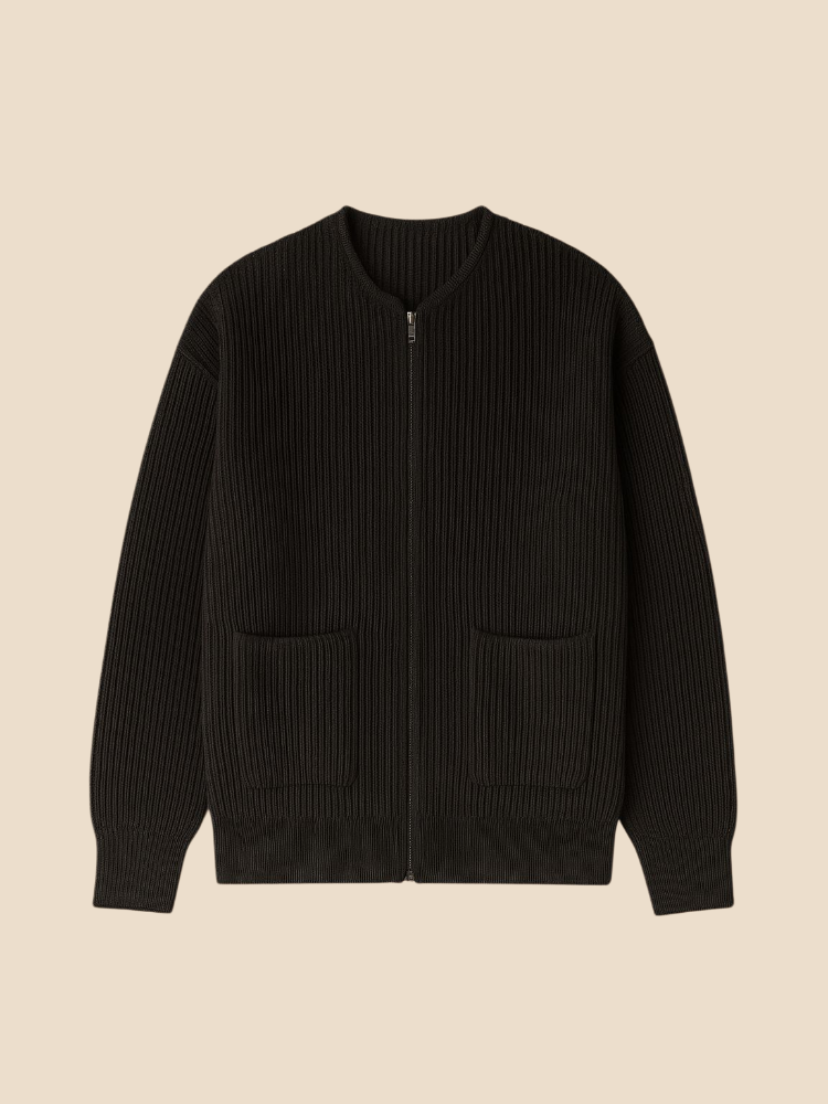 Harlow – Zip-Up Cardigan