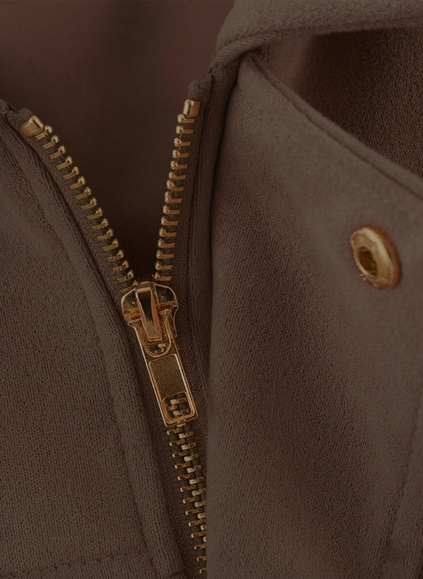 Kaia – Suede Bomber Jacket