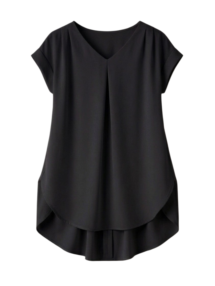 Raffaela – Pleated Back Chiffon Blouse