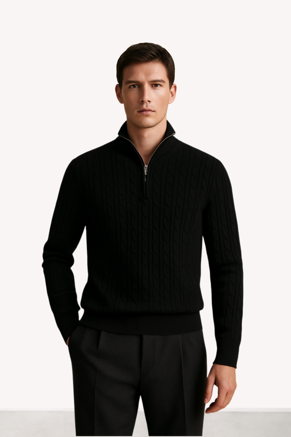 Leon - Half-Zip Sweater