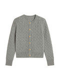 Elva - Cable-Knit Cardigan