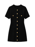 Vera – Ribbed Knit Mini Dress