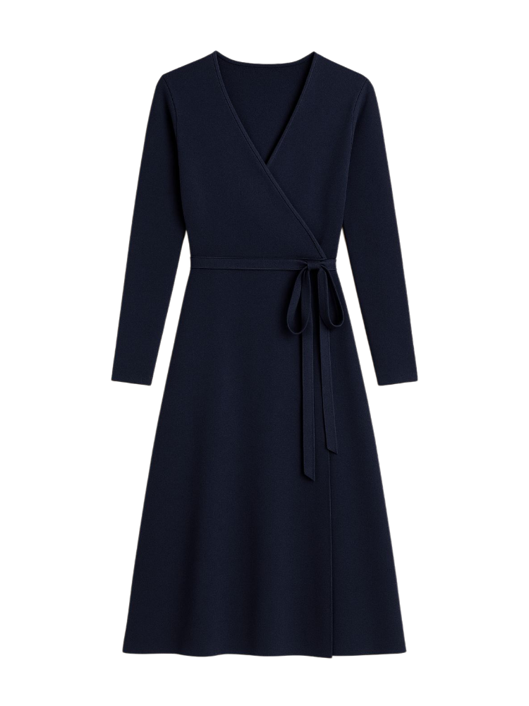 Nini - Wrap Knit Dress