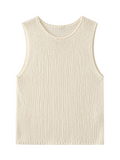 Mila – Sleeveless Knit Vest Top