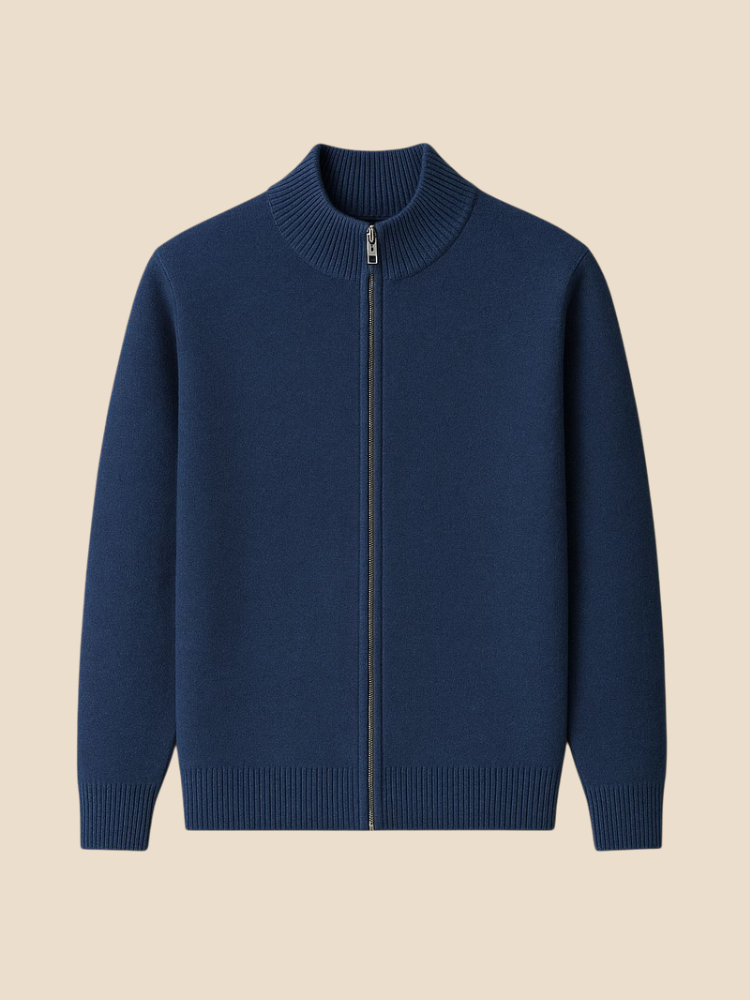 Oro - Merino Zip Cardigan