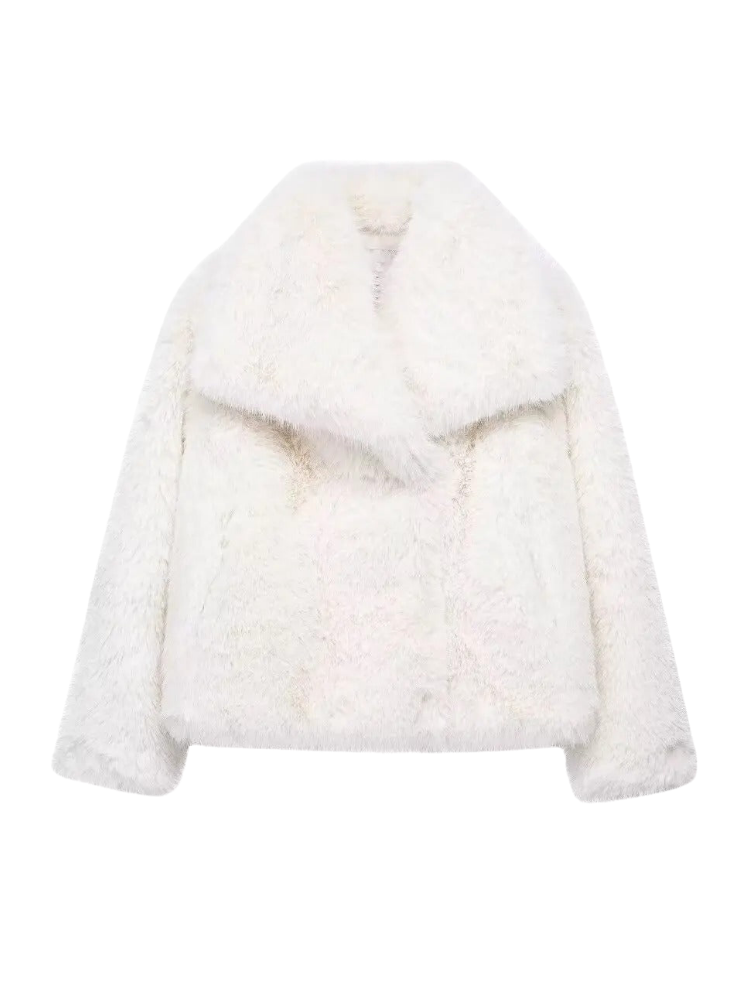 Vesper – Cropped Luxe Fur Jacket