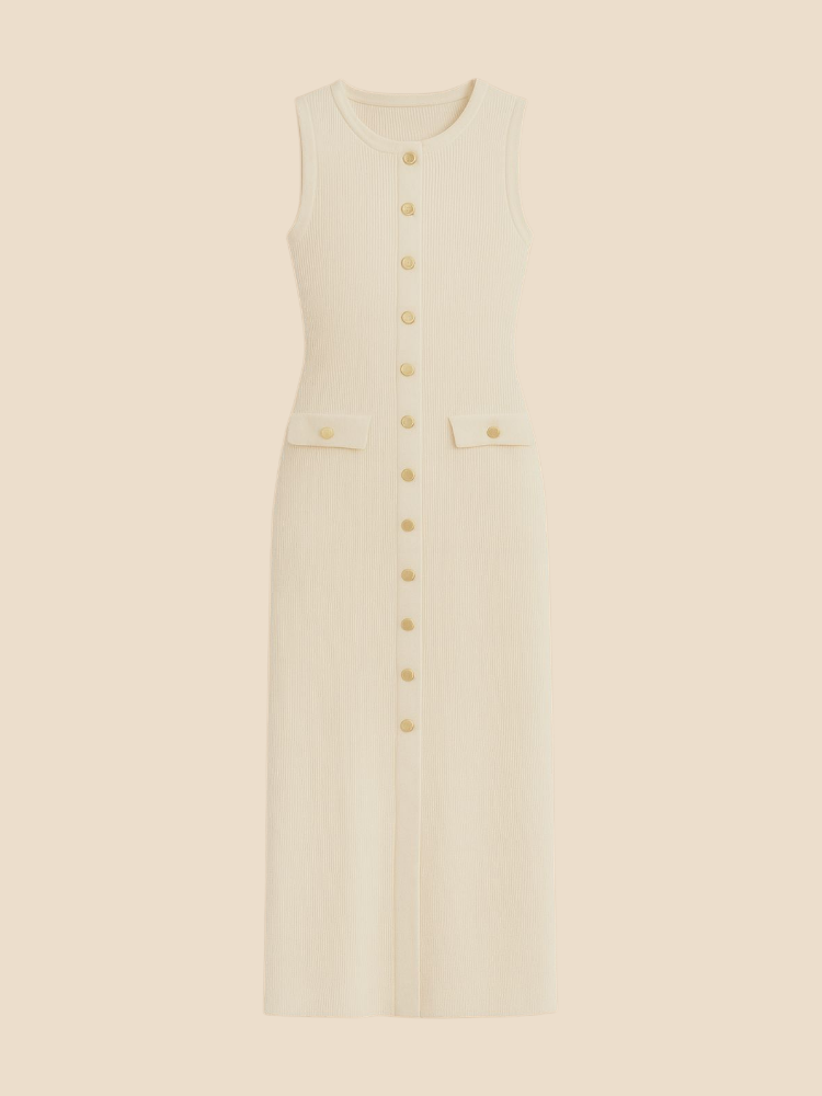 Serra – Knit Maxi Pocket Dress