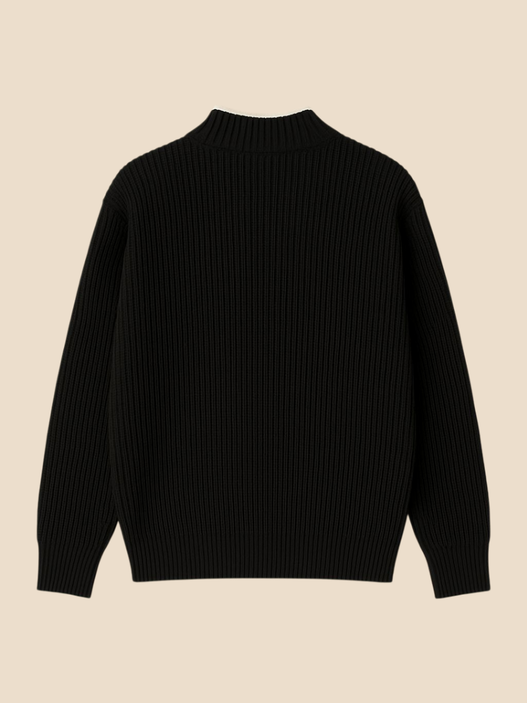 Dario - Knit Zip Cardigan