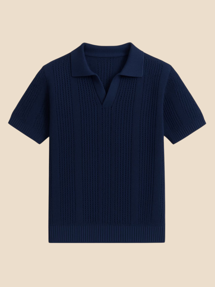 Renzo – Mesh Knit Polo