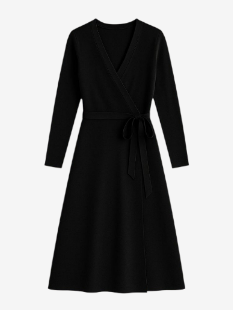 Nini - Wrap Knit Dress