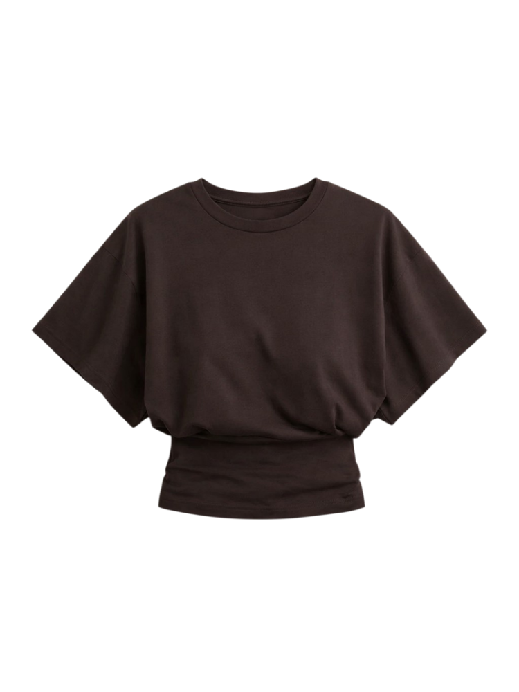 Cira – Draped Waist Tee