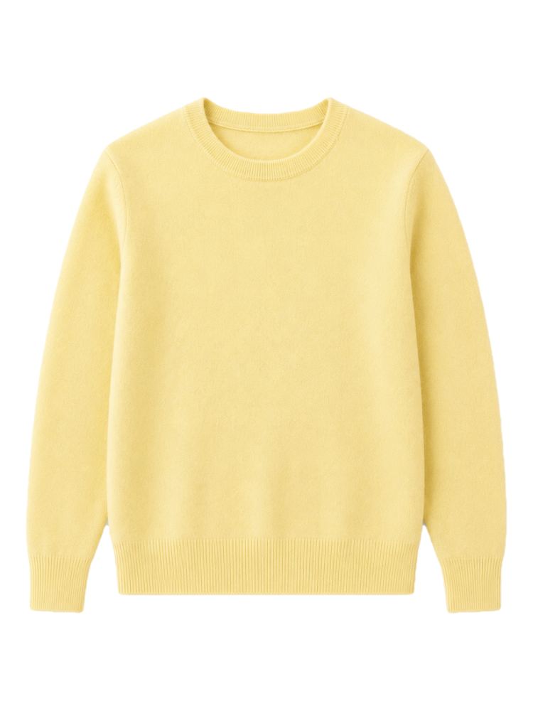 Sina – Pure Cashmere Crew Neck Sweater