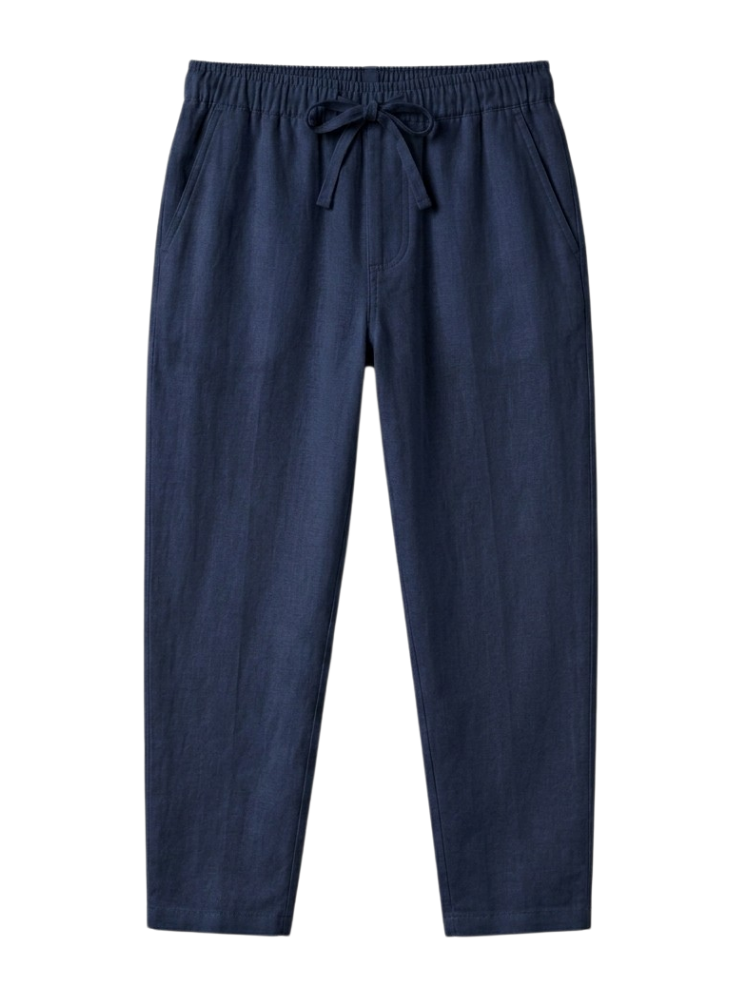 Ferrara – Cotton-Linen Jogger Pants