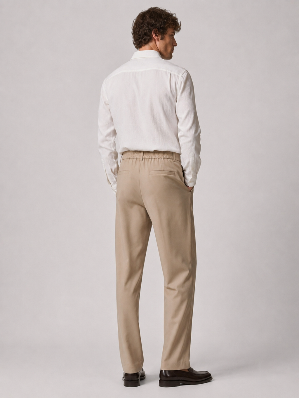 Matteo – Naples Pleated Tailored Trousers
