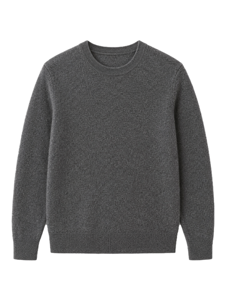 Sina – Pure Cashmere Crew Neck Sweater