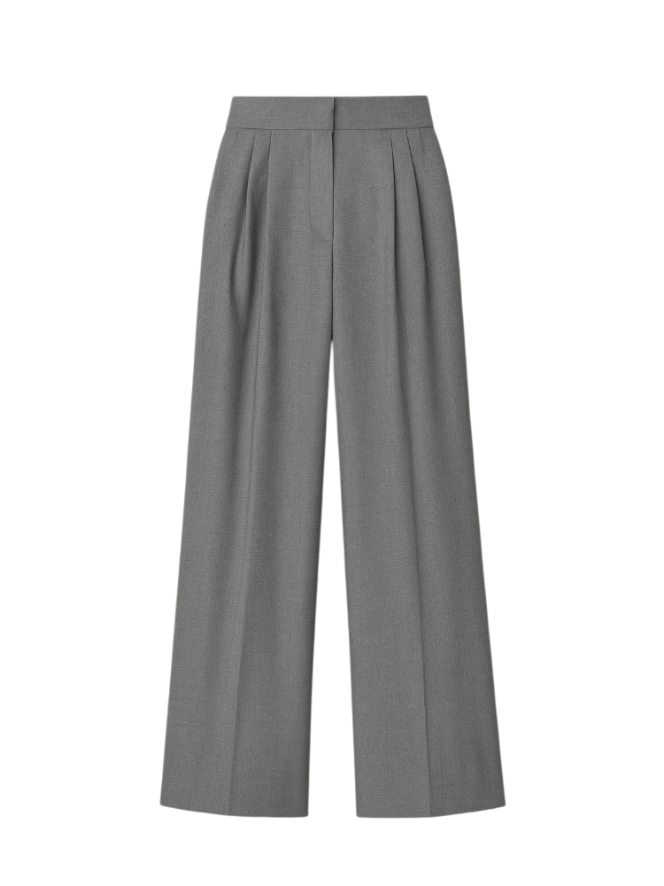 Lune – Drape Wide-Leg Trousers