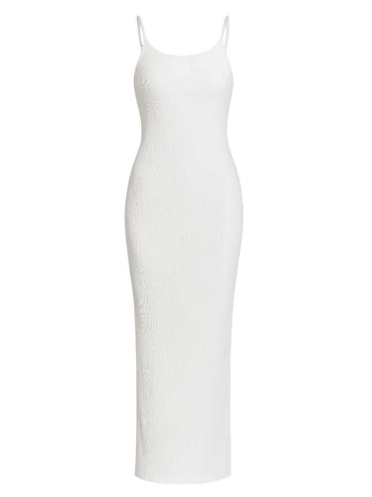 Mireya – Ruched Bodycon Split Dress