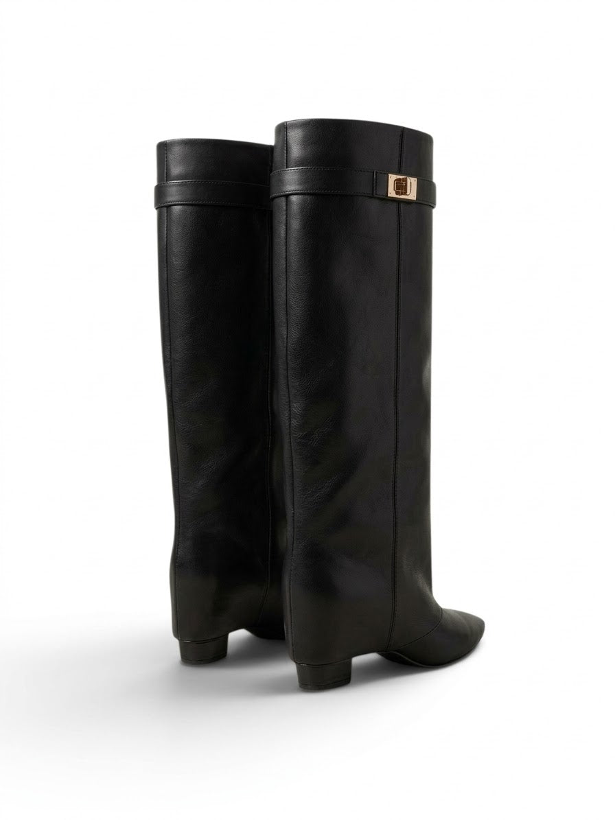 Morano – Leather Knee-High Boots