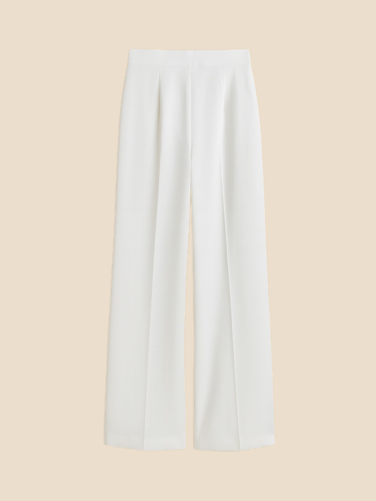 Lune – Drape Wide-Leg Trousers