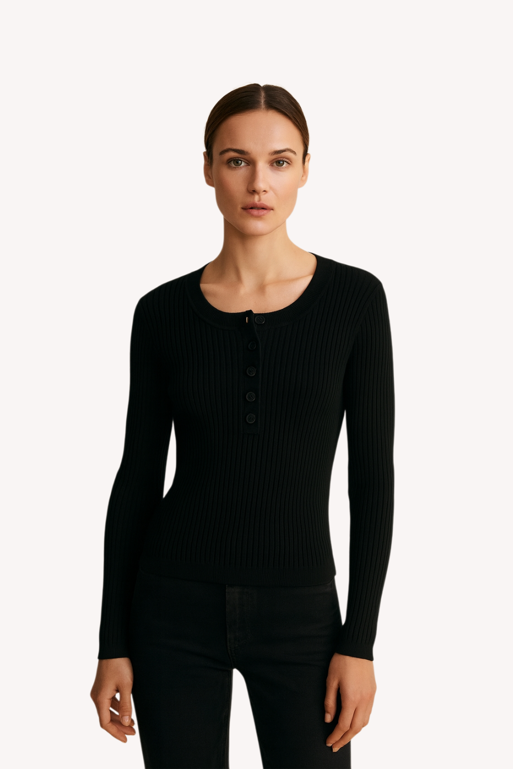 Maia - Button-Knit Sweater