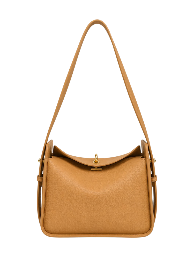 Lilo – Pebbled Leather Crossbody Bag