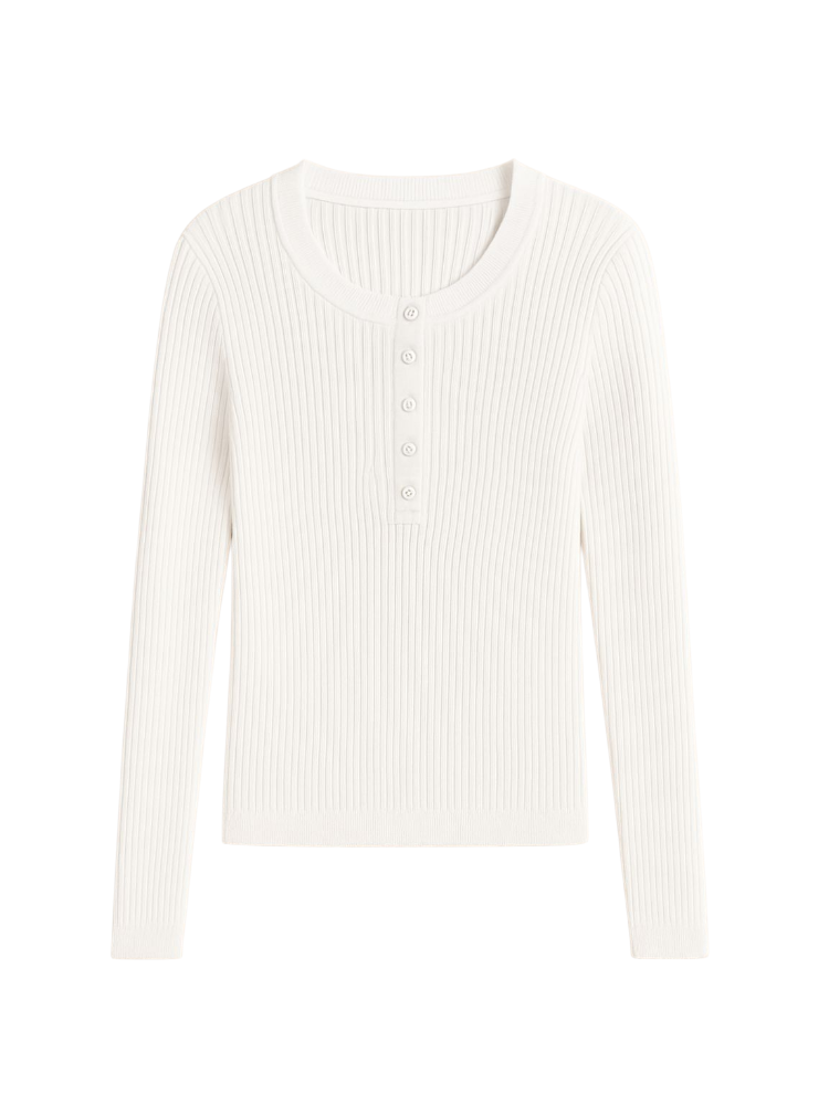 Maia - Button-Knit Sweater